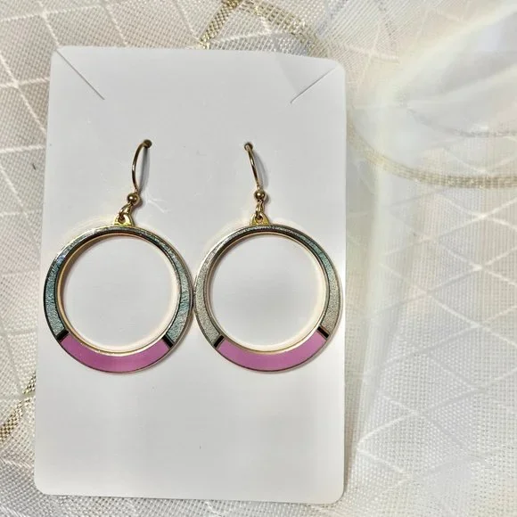 SKYE Vintage earrings, SKYE Vintage Jewelry, Isle of SKYE Dangle Hoop Earrings